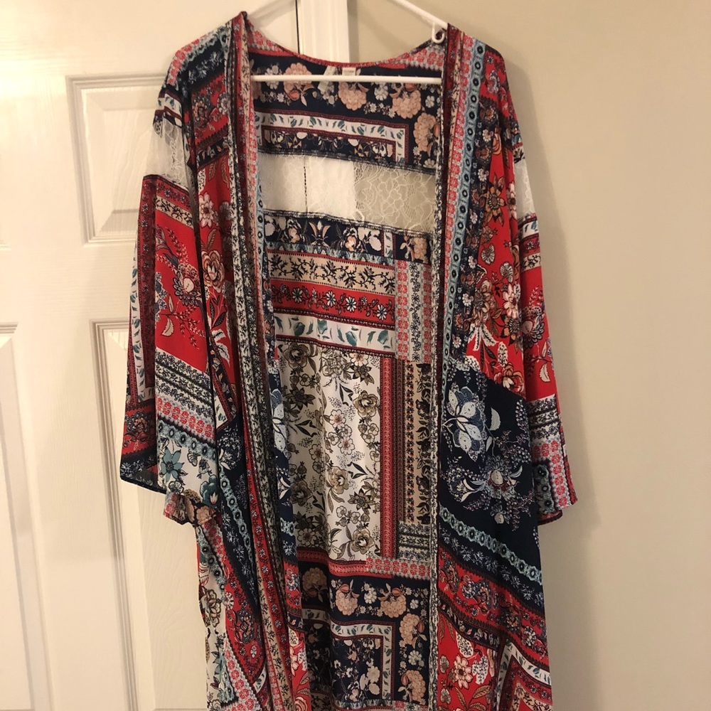 Multi colored Kimono
